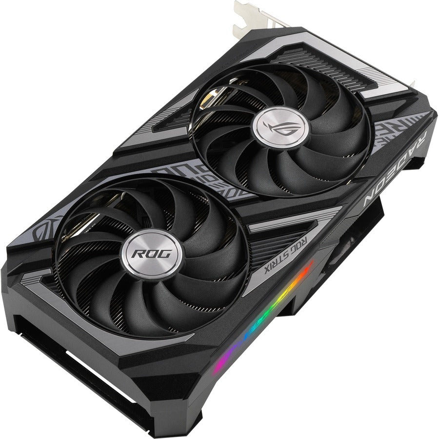 Asus ROG AMD Radeon RX 6600 XT Graphic Card - 8 GB GDDR6 Asus ROG AMD Radeon RX 6600 XT Graphic Card - 8 GB GDDR6